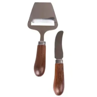 Sagaform Astrid Cheese Slicer and Butter Knife 2 pcs - LT52048 (gadzety reklamowe)